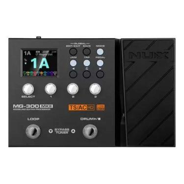Imagem de Pedaleira nux multiefeitos para guitarra mg300mkii preto