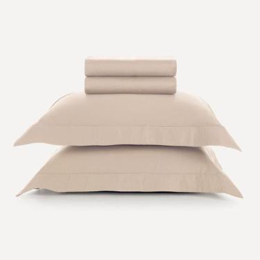 Imagem de Jogo de Cama Casal Algodão Dallas Rosa Veludo Karsten, U