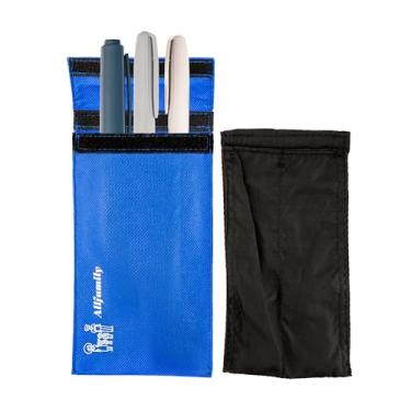 Imagem de 4AllFamily Resfriador de insulina para viagem Chiller – Estojo de viagem para resfriador de insulina aprovado pela TSA – Refrigeração 45H sem eletricidade – Recipiente de medicamentos reutilizável