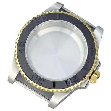 Imagem de FEIYASHI Relógio mecânico masculino à prova d'água com vidro de safira para movimento NH35/34/36/38 8215 ETA2824, Tampa inferior sólida 4, For ETA2824 PT5000 Movement, Caixa de relógio de luxo