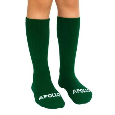 Imagem de Meião de Futebol Infantil Apollo, 22 a 27, Verde