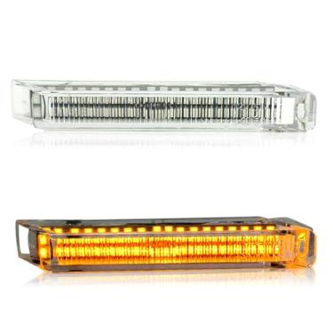 Imagem de OTnhaee Marcador retrovisor lateral sequencial de LED, luz de seta, compatível com Ford F150 04-14, Raptor 10-14, Expedition 97-07, Mark LT 06-08 (Len clara)