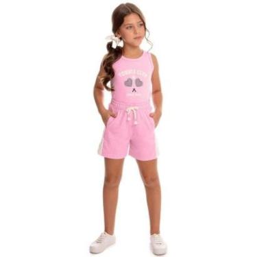 Imagem de Conjunto Infantil Menina Verão Regata E Short Tennis By Gus-Feminino