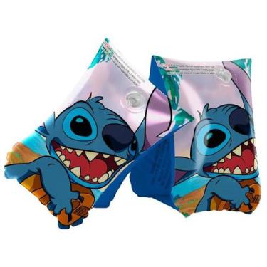 Imagem de Boia de braço infantil Stitch Disney 23x14 20 kg - ETILUX