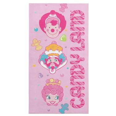 Imagem de Northwest Candyland Candy Heads Toalha de praia de microfibra, secagem rápida, macia e absorvente, leve, essencial de viagem para piscina ou banho, 76 x 152 cm
