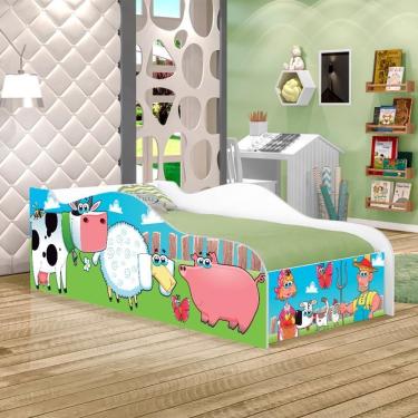 Imagem de Mini Cama Fun Fazendinha E Vaquinha