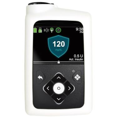 Imagem de Capa macia de silicone premium para bombas de insulina Medtronic (MiniMed 630G MiniMed 640G MiniMed 650G MiniMed 670G MiniMed 770G MiniMed 780G) (WH)