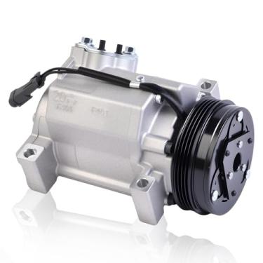 Imagem de Charouse 78377 471-0316 Compressor A/C de ar condicionado com embreagem compatível com Chevrolet Express 2500 GMC Sierra CO29002C