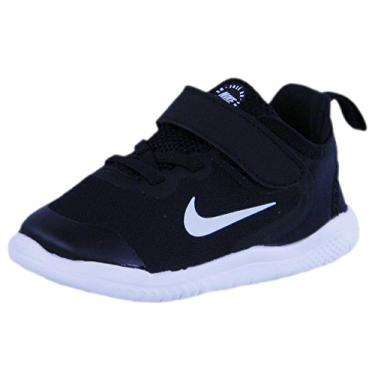 Imagem de NIKE Toddler Free RN 2018 Shoes (4K, Black/White)