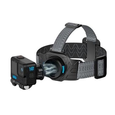 Imagem de SUREWO Suporte de alça de cabeça magnética, suporte de cinto de cabeça ajustável compatível com Go pro Hero 13/12/11/10/9/8/7/6/5 preto, DJI Osmo Action 5 pro/4/3/2, Insta 360 e mais