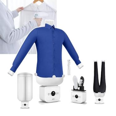 Imagem de CNAOHGHN Ferro A Vapor AutomáTico, MáQuina De Passar Roupa AutomáTica Sem Toque, Secagem RáPida Em 8 Minutos, Secador De Roupas E Removedor De Rugas Manual Para Qualquer Tipo De Tecido