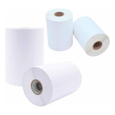 Imagem de Kit Com 4 - Rolo Etiqueta Térmica 10x15 (100x150) Rolo C/20