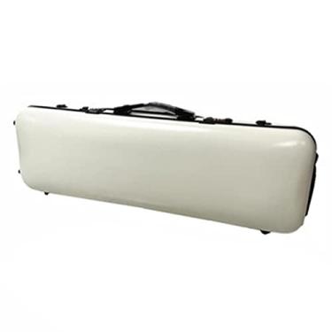 Imagem de Estojo De Violino De Fibra De Carbono Tamanho 4/4 Super Leve Retangular Caixa De Violino Portátil Com Higrômetro Tamanho Completo Estojo de Violino (Color : 01)