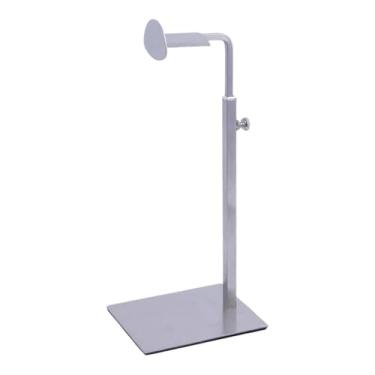 Imagem de Ｂｅｓｇａ Suporte para Bolsas com Altura Ajustável, Design Estético em Formato de D, Multifuncional, com Gancho Único para Balcão de Loja, Barra Quadrada