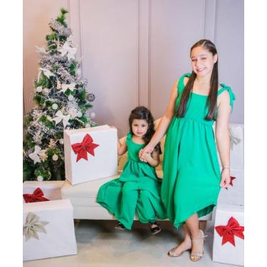 Imagem de Macacão Infantil Saruel - Fioresbella, Verde, 4