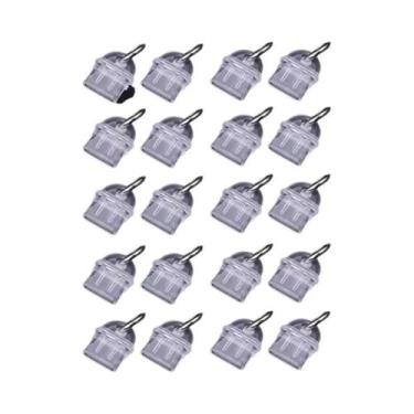 Imagem de Protetores De Poeira Transparentes DIY Para Portas IOS Micro USB Tipo 