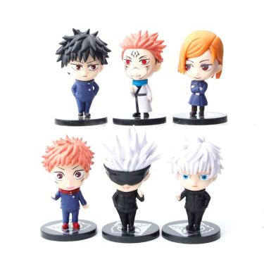 Imagem de Boneco de ação Jujutsus Kaisens Gojos Satorus 10 cm 6 unidades/lote