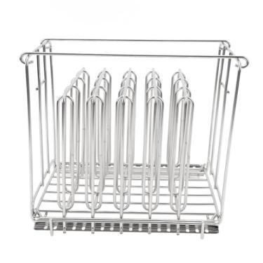 Imagem de Phefop Rack de Fogão Lento, Rack Separador Dobrável de Aço Inoxidável, Grande Capacidade para Cozinhar a Vácuo Em Baixa Temperatura, Perfeito para Famílias e Festas