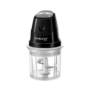 Imagem de Triturador de Alimentos 700ml com Lâminas Duplas Inox - Processador El