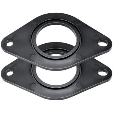 Imagem de Fiegromech Adaptador de alto-falante tweeter de 1,5 polegadas, kit de anel espaçador de alto-falantes dianteiros de carro de plástico compatível com Toyota Sienna Tacoma 4Runner Highlander Tundra