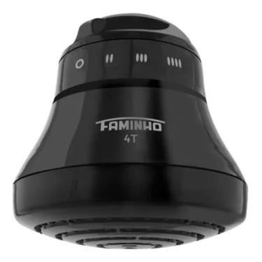 Imagem de Chuveiro Elétrico Ducha Faminho Preto 4t 6800w 220v - Fame, 220V
