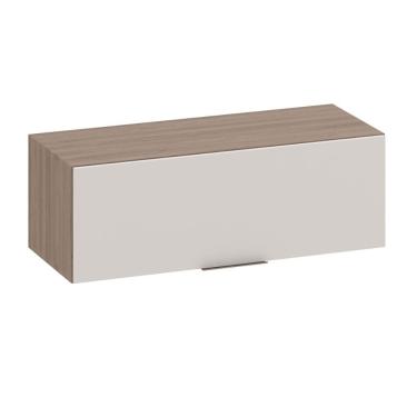 Imagem de Armario Cozinha Aereo Etna 80cm Geladeira 1 Porta Basculante Carvalho Oak-off White Carvalho Oak-off White