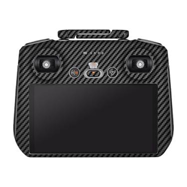 Imagem de Capa antirriscos RC 2 para controle DJI RC2 decalque película para controle remoto AIR3 capa adesiva acessórios de equipamento de vídeo fotográfico (fibra de carbono preta, para DJI RC2)