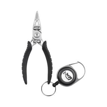 Imagem de Alicate De Pesca Multifuncional Com Bico Curvo Em Liga De Alumínio Min