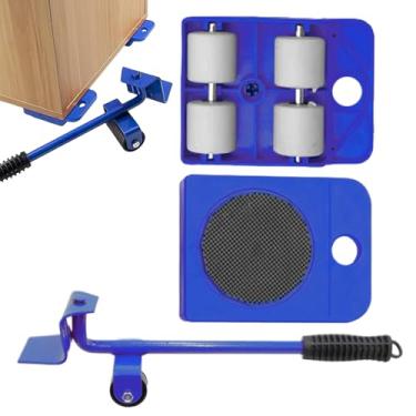 Imagem de Movedores De Mobiliário Com Rodas - Elevador De Móveis Com Rodas - Deslizador Para Eletrodomésticos Grande Capacidade De Carga - Para Geladeira, Aparelhos, Cama, Sofá, Armário, Máquina de Lavar Ro