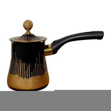 Imagem de Bothyi Cafeteira multifuncional para restaurantes, com função de derreter chocolate e manteiga, cabo ergonômico e design elegante, 720 Ml