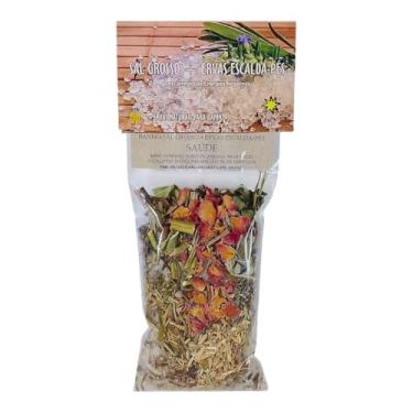 Imagem de Banho Sal Grosso + Ervas Escalda Pés Saúde Emb.180g