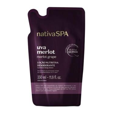 Imagem de Refil Loção Nutritiva Desodorante Nativa Spa Uva Merlot 350ml - O Boti