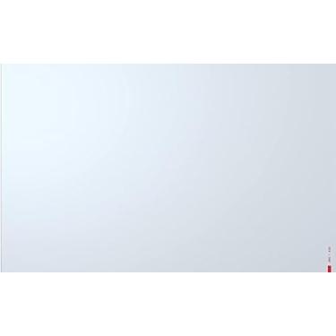 Imagem de Superglide Mouse Pad de vidro premium - Superfície de vidro de silicato antiderrapante totalmente moldado borracha de silicone de alta densidade 19,29 x 16,53 (M, WHI)