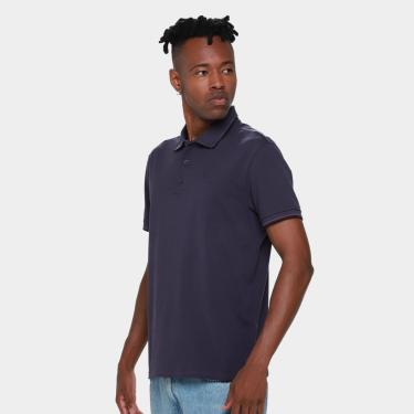 Imagem de Camisa Polo Ellus Piquet Melange Classic Masculina-Masculino