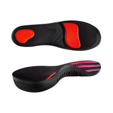 Imagem de Palmilhas Ortopédicas Esportivas Em Gel PU Com Absorção De Choque, Res