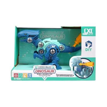 Imagem de Dinossauro de Montar Tyrannosaurus 24 Peças Domni