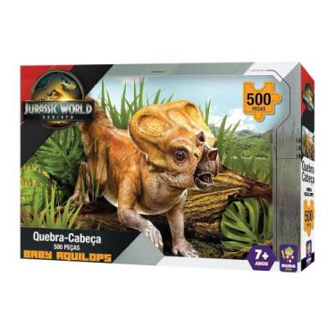 Imagem de Quebra-cabeça 500 peças Baby Dolores Jurassic World Mimo Toys - 2097