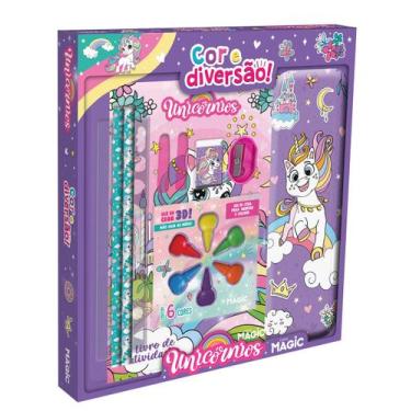 Imagem de Livro - Unicórnios - Cor e diversão