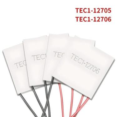 Imagem de Módulo De Resfriamento Termoelétrico Peltier TEC1-12706 12V 40x40mm - 