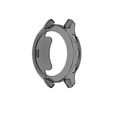 Imagem de TIOYW Capa protetora de TPU macio para Garmin Venu 2 Plus capa de relógio de cobertura total protetor de tela capas de revestimento para Venu2 Plus (cor: cinza, tamanho: para Venu 2 Plus)