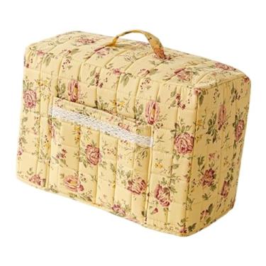 Imagem de Esquirla Capa protetora para máquina de costura, prática e à prova de poeira, com bolso para mesa, prateleira, ou estúdio, Style C