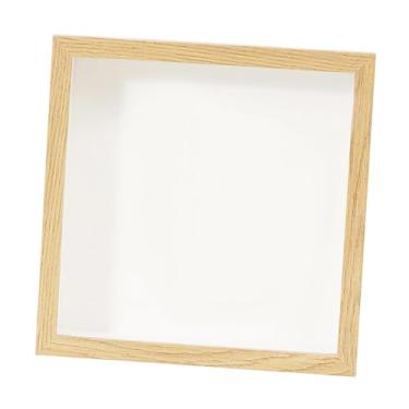 Imagem de Generic Caixa de Sombras, Caixa de Memórias, Ornamento Decorativo, Organizador Rústico de Ingressos, Cofrinho para Medalhas, Obras de Arte, Fotos, Selos, 15cm