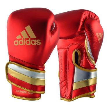 Imagem de Luvas de boxe e kickboxing adidas Adi-Speed  501 Pro Full Metalic-Unissex
