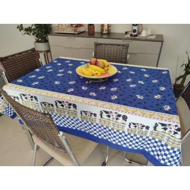 Imagem de Toalha De Mesa Oxford Para Mesa De 8 Lugares 2,50m X 1,40m - Lu Enxova