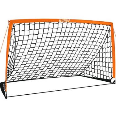 Imagem de Soccer Goal Kunup, dobrável e portátil de 9 x 5 pés com bolsa