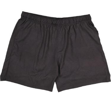 Imagem de Bermuda Tactel Boxer Casual Longa Plus Size Masculina Ogochi 004544111 Chumbo-Masculino