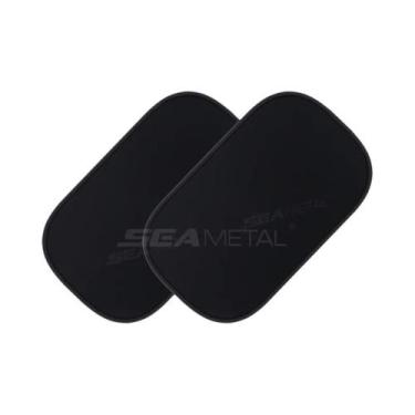 Imagem de Protetores De Janela De Carro Em Malha Preta BLALION 2PCS Cortina De B