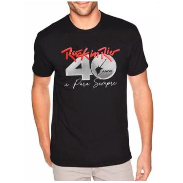 Imagem de Camiseta Masculina Rock In Rio 2024 E Camisa Feminina Baby Look - DTF 