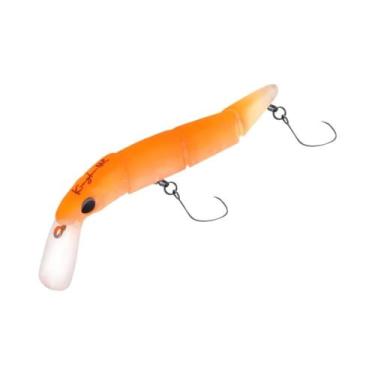 Imagem de Isca Minnow De 70mm, 4 Seções, 4.3g, Com Gancho Único, Wobber Para Tru