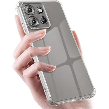 Imagem de Capa Case Protetora Anti Impacto Celular TPU Compatível Motorola Moto EDGE 60 FUSION Transparente Premium